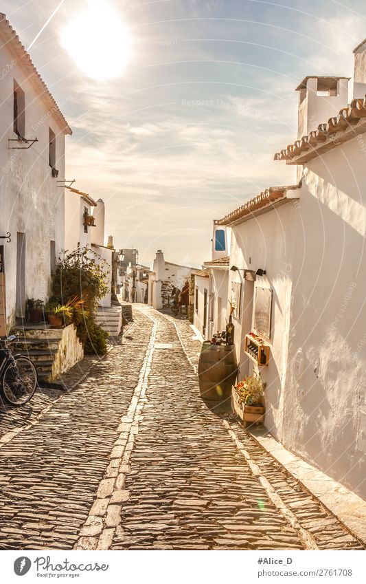 Medieval village Monsaraz in Alentejo Portugal Vacation & Travel Sightseeing Europe Village Small Town Old town Deserted House (Residential Structure)