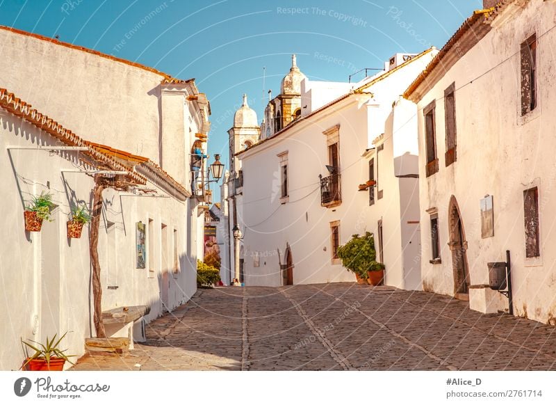Medieval village Monsaraz in the Alentejo Portugal Vacation & Travel Europe Village Small Town Old town House (Residential Structure) Architecture