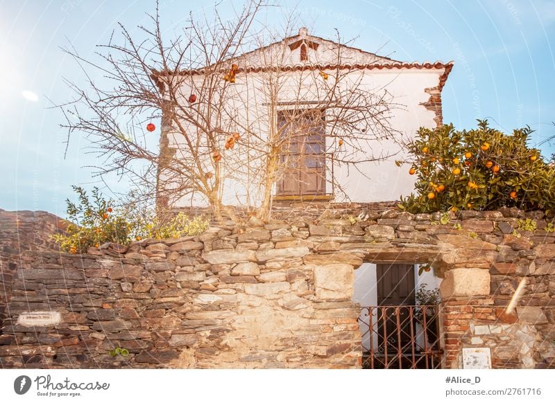 Medieval village Monsaraz in the Alentejo Portugal Vacation & Travel Europe Village Small Town Old town House (Residential Structure) Building Architecture