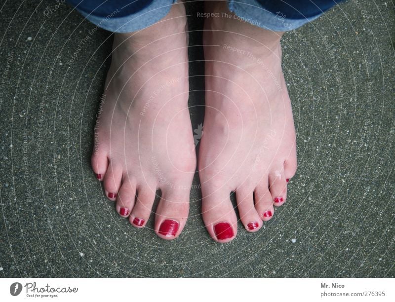 barefoot - freedom for the feet! - a Royalty Free Stock Photo from