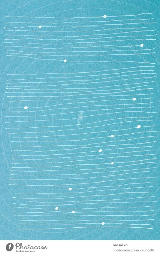 lines and dots on blue paper texture Lifestyle Elegant Style Design Decoration Internet Art Fashion Paper Esthetic Authentic Cool (slang) Modern Blue Turquoise