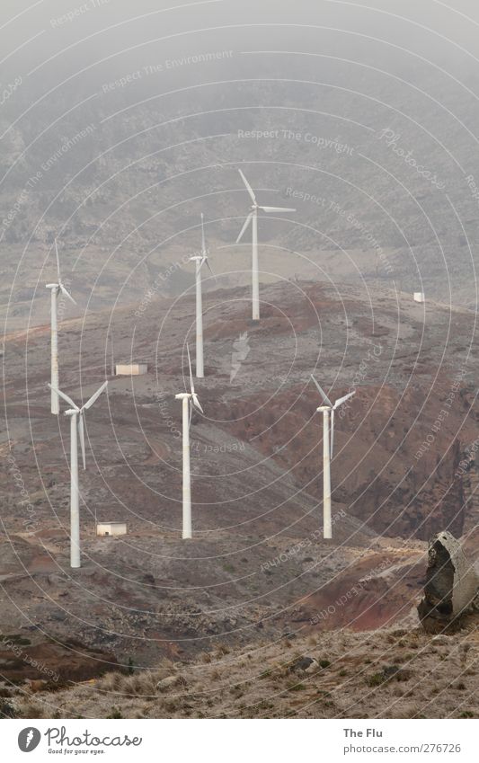 Wind energy in a desert country Mountain Hiking Energy industry Technology Advancement Future Renewable energy Wind energy plant Landscape Climate change
