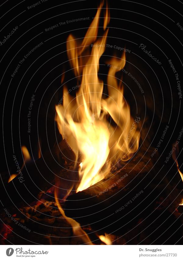 July fire Burn Fiery Hot Wood Fireplace Night Dark Blaze Flame Bright Exterior shot