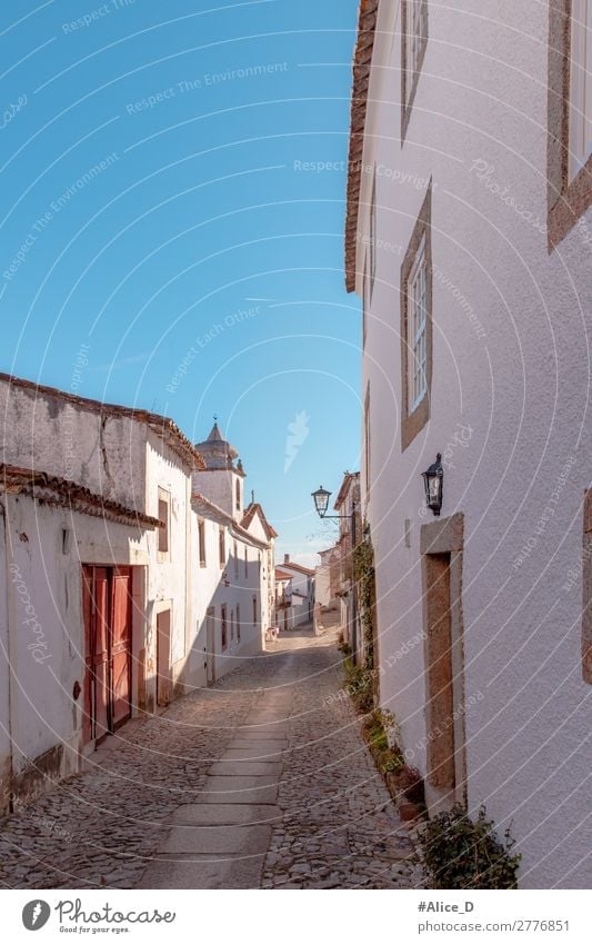 Medieval Village Marvao in Alentejo Portugal Vacation & Travel Europe Small Town Deserted House (Residential Structure) Architecture Tourist Attraction Old