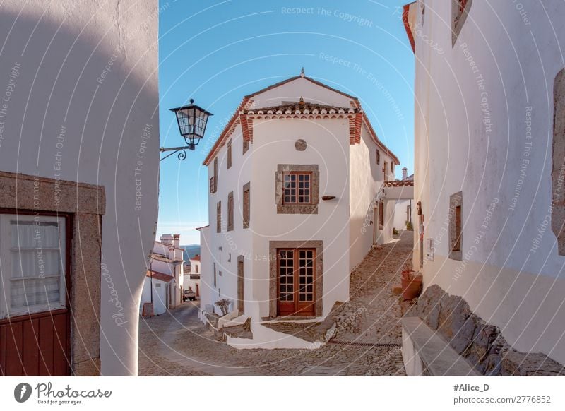 Medieval village Marvao in Alentejo Portugal Vacation & Travel Europe Village Small Town House (Residential Structure) Architecture Facade Window Door