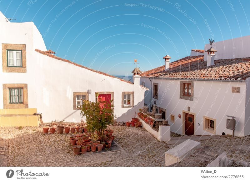 Medieval village Marvao in Alentejo Portugal Vacation & Travel Living or residing Europe Village Small Town Old town House (Residential Structure) Architecture