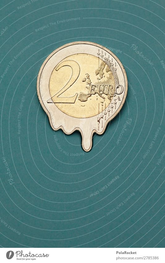 #A# 2-euro inflation Art Work of art Esthetic Euro Euro symbol Coin Money Financial Crisis Financial institution Donation Financial difficulty Monetary capital