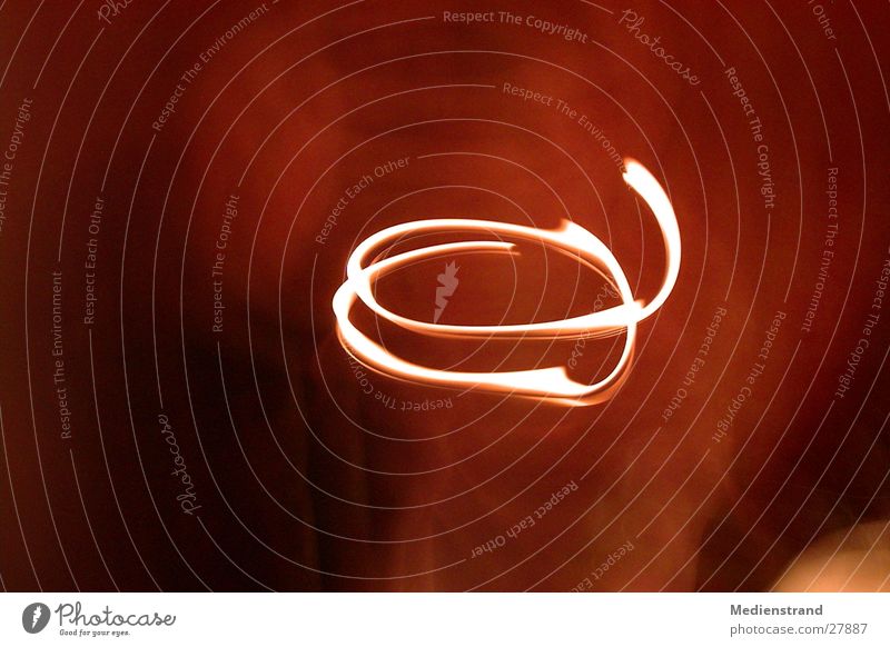 circling light Lighter Spiral Long exposure Blaze Movement Circle