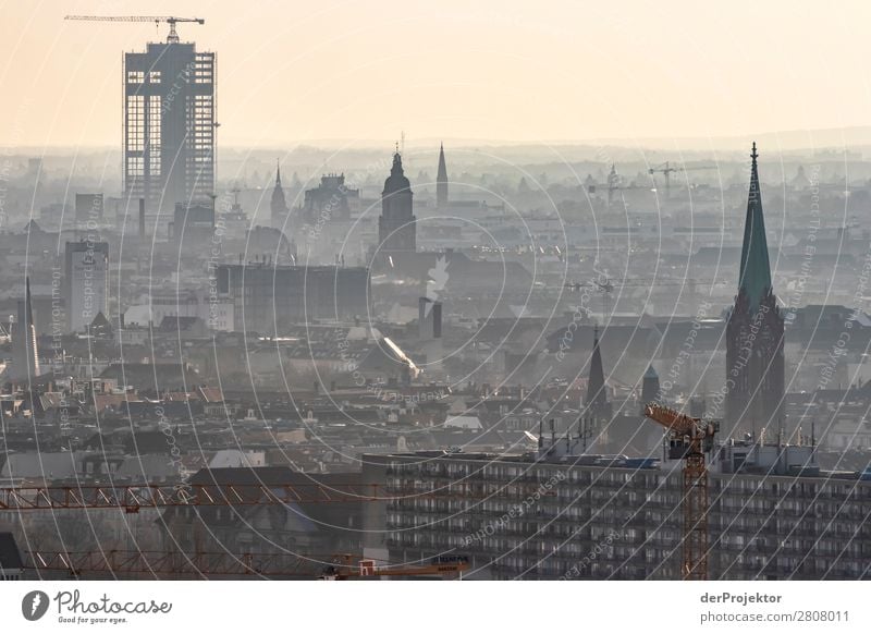 Berlin Panorama with view of Steglitz City trip Freedom Sightseeing Landscape Adventure Autumn Capital city Manmade structures Architecture Tourist Attraction