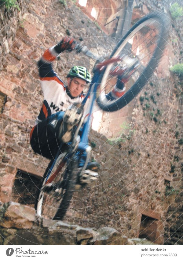 Flying Bike Boys Action Mountain bike Photographic technology biking Bicycle Thrill