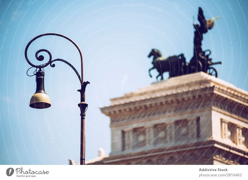 Close-up detail of Rome city, Italy Street Old Vintage Detail European Exterior shot Ancient Italian Destination Vacation & Travel Vantage point Town Landmark