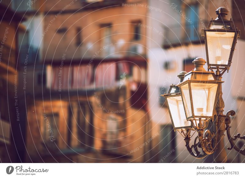 Detail view of typical urban sicilian decoration in Sicily, Italy. Texture background Architecture Europe House (Residential Structure) Mediterranean Art Street