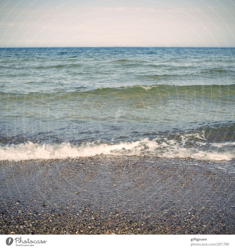 the course of events Environment Nature Landscape Elements Water Sky Horizon Summer Weather Beautiful weather Waves Coast Beach Ocean Screenshot Swell