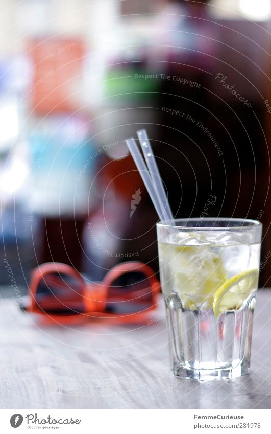 400 photos. Santé! :-) Beverage Drinking Cold drink Drinking water Alcoholic drinks Joie de vivre (Vitality) Ease Lemon Lemon juice Slice of lemon Straw Water