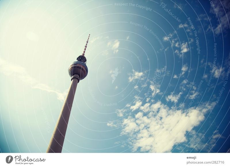 old [b]ut gold Sky Sky only Clouds Beautiful weather Town Capital city Manmade structures Tourist Attraction Landmark Monument Blue Berlin Berlin TV Tower