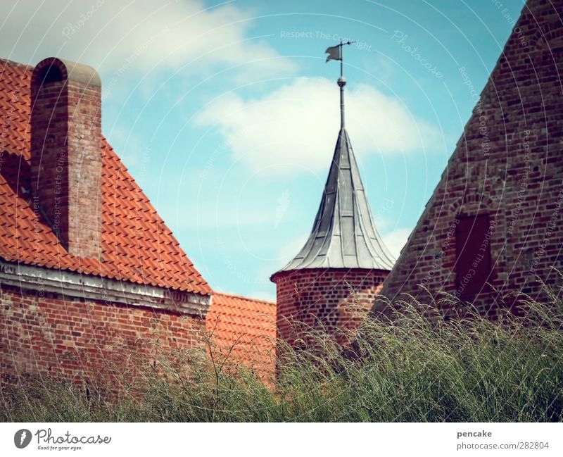 everything used to be better! | I've been rescued in castles. spøttrup Denmark Europe Outskirts Castle Tower Wall (barrier) Wall (building) Tourist Attraction