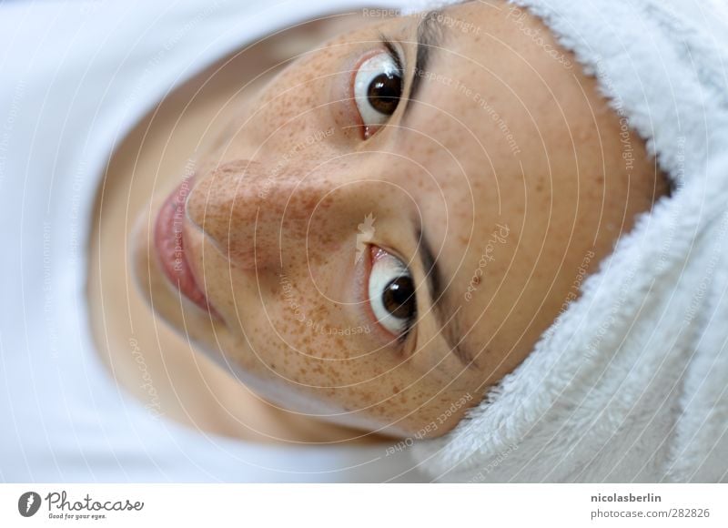 Monday Portrait 39 - Washing Day Beautiful Personal hygiene Skin Wellness Life Harmonious Well-being Senses Relaxation Calm Meditation Cure Spa Sauna