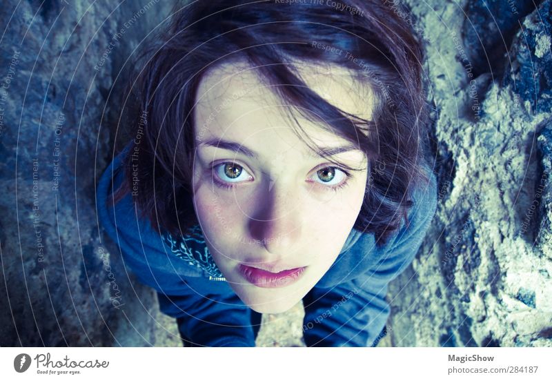 behind blue eyes Beautiful - a Royalty Free Stock Photo from Photocase