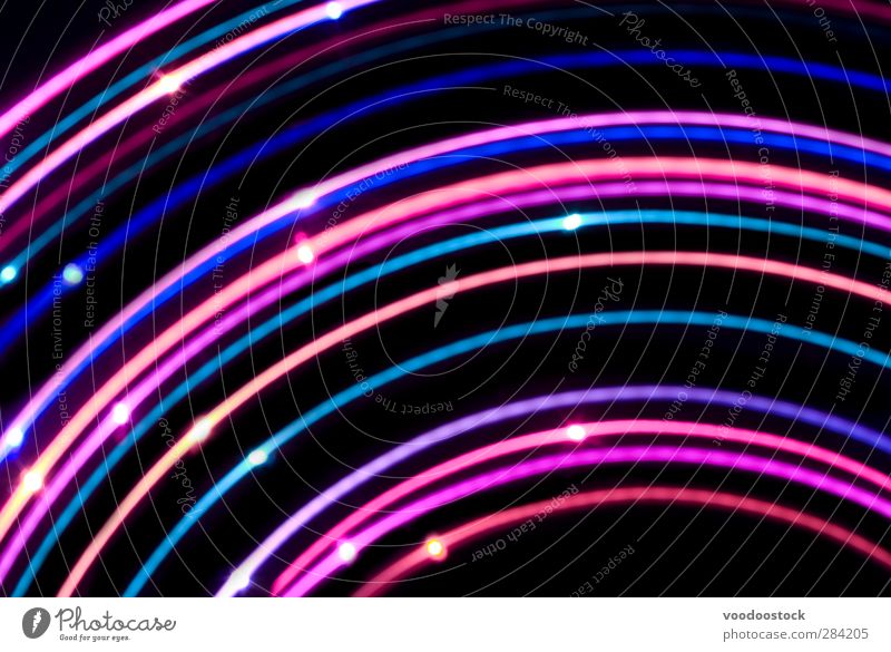 Purple arcs of sparkling ight Information Technology Line Bright Blue Violet Pink Turquoise Might Determination Colour light Curve bold colorful colourful