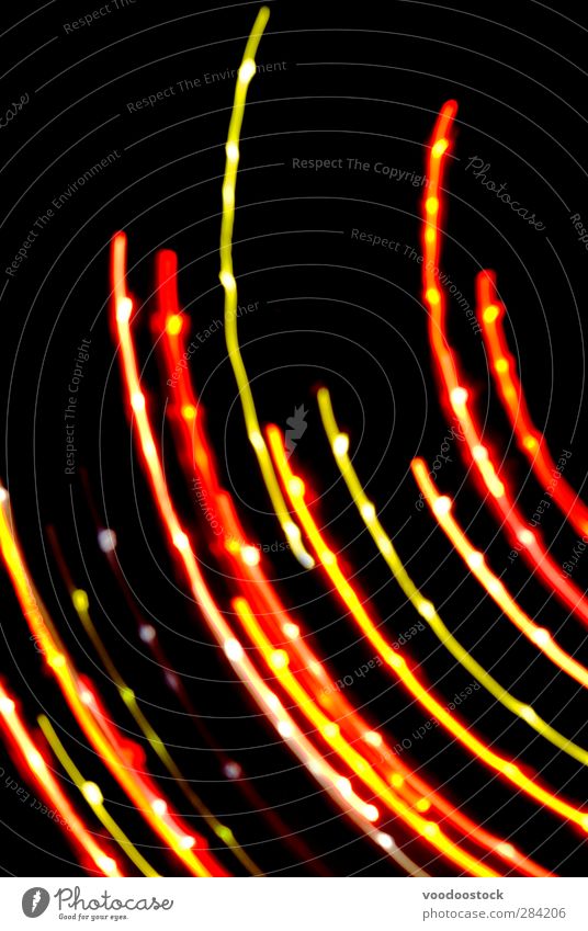 Fiery abstract light curves Line Bright Funny Multicoloured Yellow Gold Orange Red Colour Curve bold colorful colourful pretty background backdrop bizzare