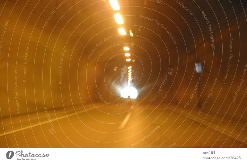 in to the light:::..... Tunnel Highway Light Driving Dark Speed Transport Car