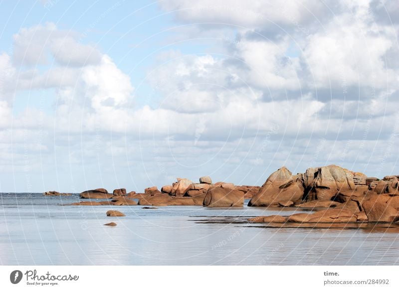 a long history Environment Nature Landscape Air Water Sky Clouds Horizon Beautiful weather Rock Coast Ocean English Channel Contentment Trust Caution Serene