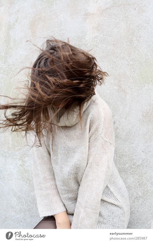 brown haired woman shaking hair Joy Rock'n'Roll Dance Well-being Freedom Party Going out Feasts & Celebrations Success schuler Study