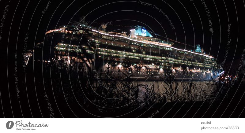 Papenburg Watercraft Luxury liner Cruise liner Night Steamer Vacation & Travel Navigation Parking level ocean liner Around-the-world trip