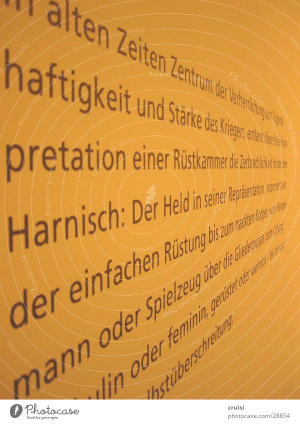 wall slogan Figure of speech Wall (building) Art Text Letters (alphabet) Literature Perspective