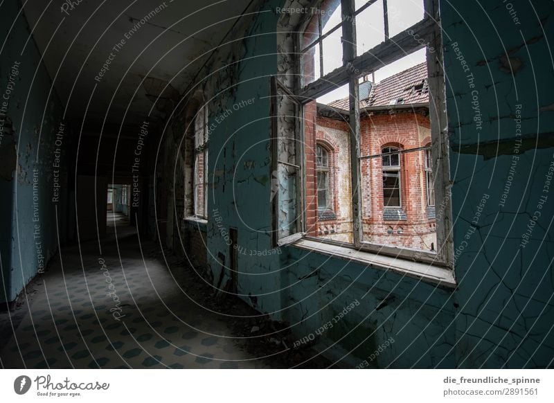 Sanatoriums Beelitz inspire lost place House (Residential Structure) Colour photo Deserted Interior shot Decline Ruin Transience Building Old Architecture