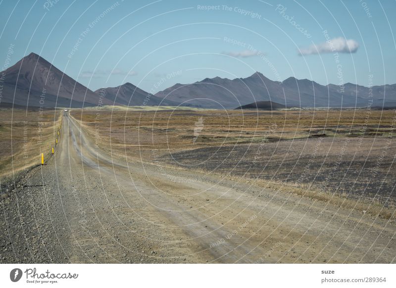 Iceland, thank you time. Far-off places Environment Nature Landscape Elements Sky Clouds Horizon Climate Beautiful weather Meadow Hill Rock Mountain Peak