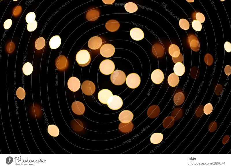 bling bling bling bling bling bling Decoration Point Light (Natural Phenomenon) Sea of light Illuminate Dark Bright Round Beautiful Many Brown Yellow Black