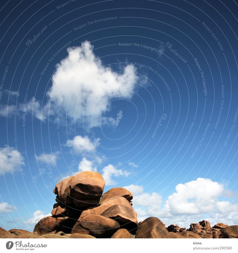 smoke sign Environment Sky Clouds Beautiful weather Rock coast Sharp-edged naturally Wanderlust Esthetic Complex Moody Tourism Exterior shot Deserted Shadow