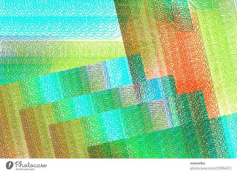 abstract design - colourful spirals - graphic shapes Lifestyle Elegant Style Design Exotic Art Work of art Idea Communicate Complex Concentrate Power Creativity