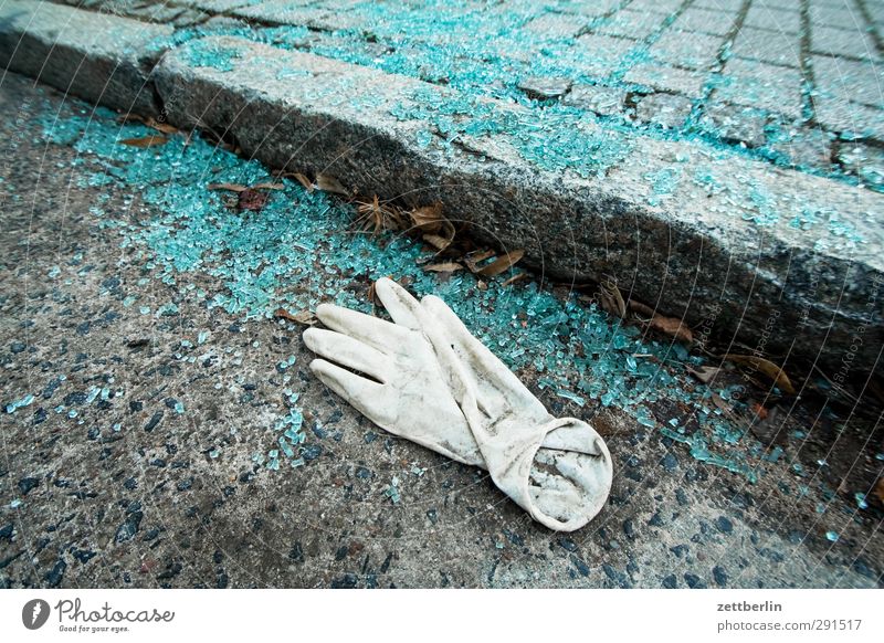 Even more shards Trip Brandenburg Tourism wallroth Winter Glass Shard Glass fragment Splinter Splinter of glass Safety glass Windscreen Shatter Broken