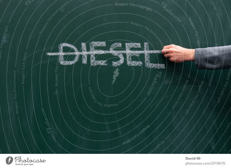 diesel ban Science & Research School Study Blackboard Human being Life Hand Fingers Art Environment Air Climate Climate change Transport Means of transport