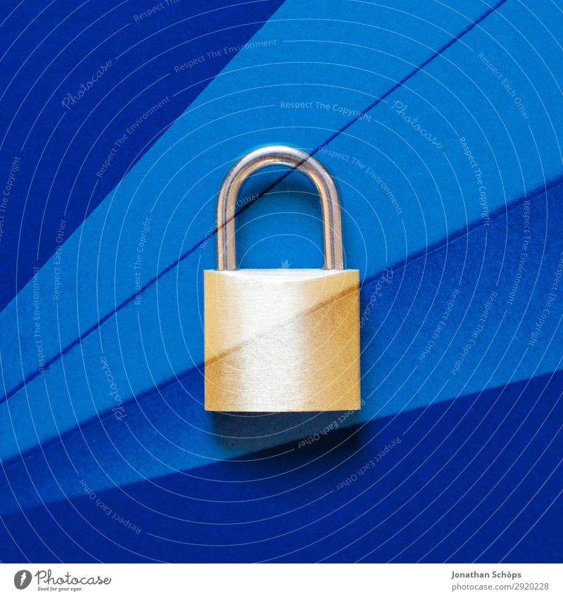 Lock as symbol for data protection Double exposure with paper Data protection Data storage Data transfer DSGVO Encrypted Europe Laws and Regulations Password