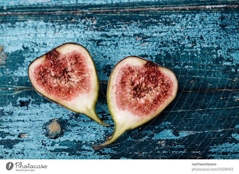 figs Food Fruit Fig Nutrition Organic produce Vegetarian diet Healthy Health care Snowboard Wood Delicious Natural Juicy Beautiful Sweet Blue Red Turquoise