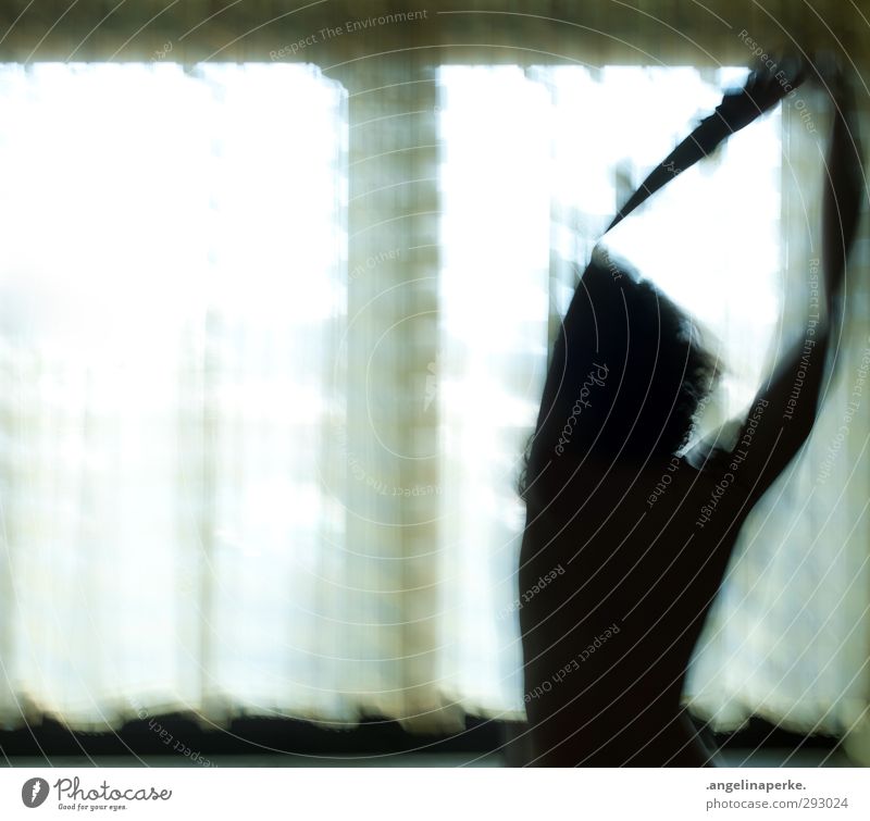 go away with you Shadow Light Window Drape Long exposure Movement Blur