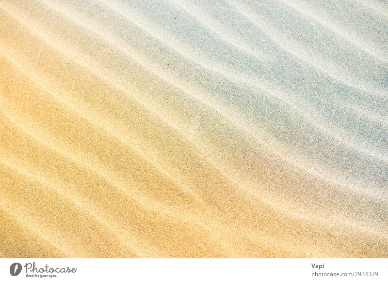Texture of sand dunes Design Summer Beach Wallpaper Nature Sand Coast Island Hot Natural Brown Yellow Gold Gray desert Consistency background Dune wave Tropical
