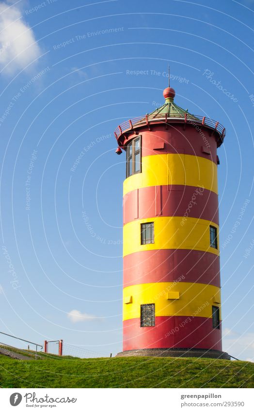 Pilsumer lighthouse - Otto's lighthouse Coast Beach North Sea Ocean Lighthouse Tourist Attraction Vacation & Travel crumhorns Pilsum lighthouse Greetsiel
