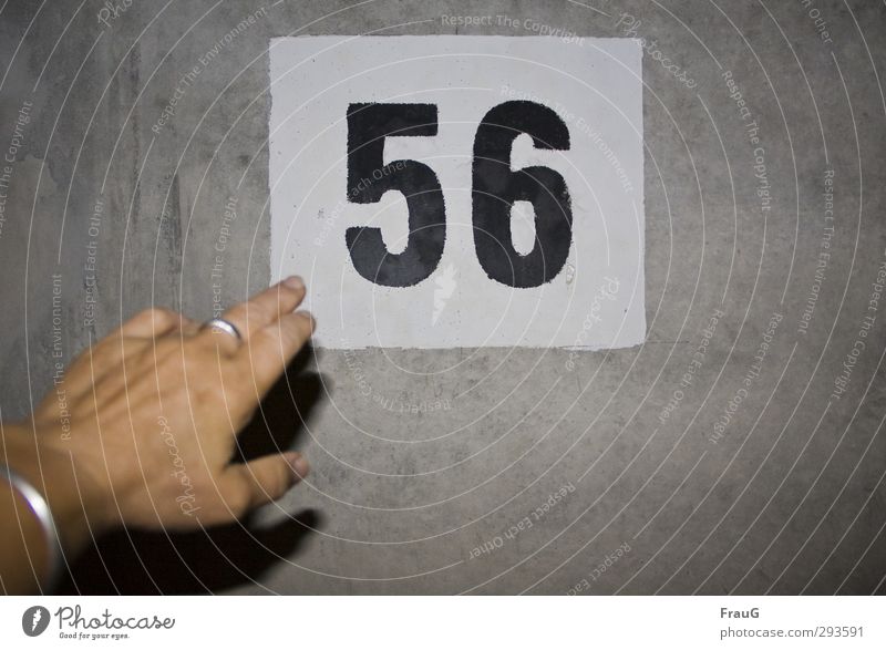 56 Hand Fingers 1 Human being 45 - 60 years Adults Tunnel ICE tunnel Ring Bangle Digits and numbers Signs and labeling Gray Black White Indicate Clue Shadow