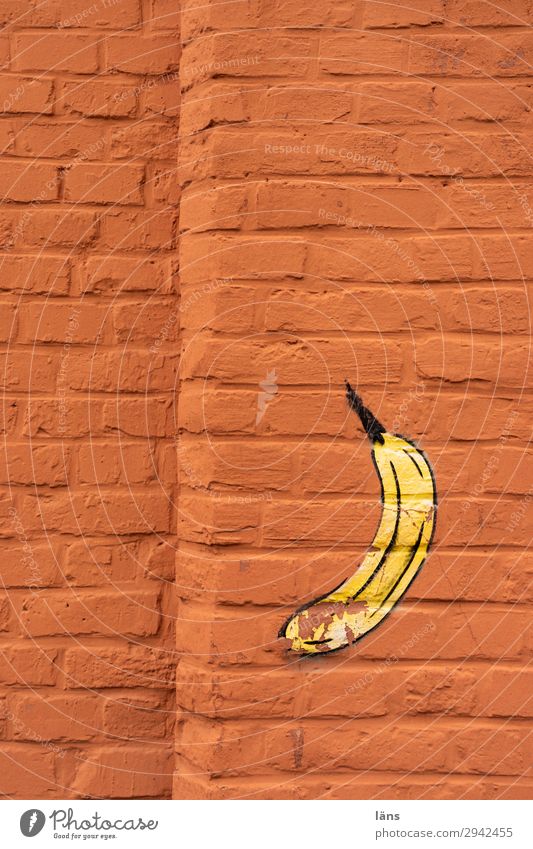 all Banana Wall (building) Wall (barrier) Kassel Kassel district Graffiti Eye-catcher