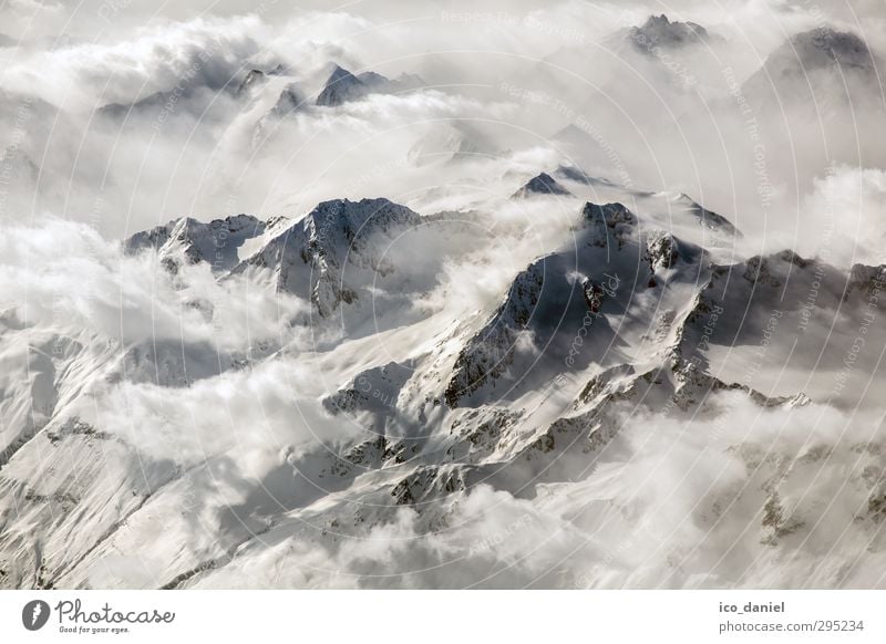 Alpine view - above the clouds I Leisure and hobbies Vacation & Travel Tourism Adventure Far-off places Freedom Environment Landscape Elements Clouds Climate