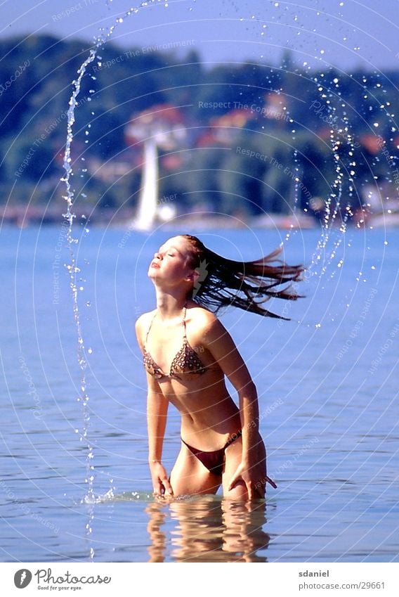 watergate Lake Bikini Wet - a Royalty Free Stock Photo from Photocase