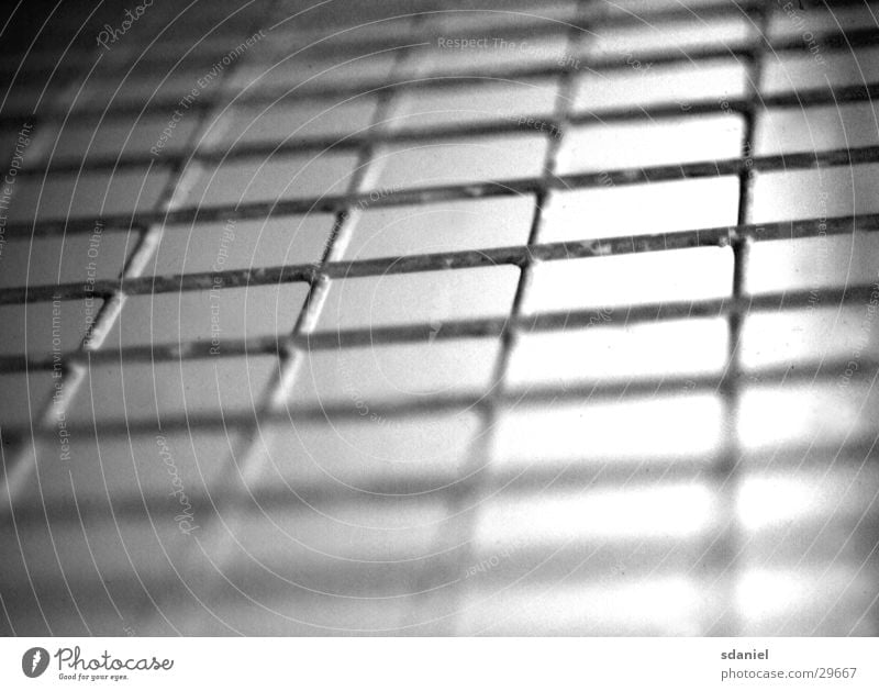 fence b/w Fence Wire Depth of field Industry Black & white photo Perspective Progress Grating Net