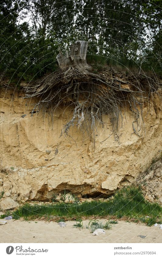 erosion Vacation & Travel Island Coast Mecklenburg-Western Pomerania Ocean good for the monk Nature Baltic Sea Baltic island Travel photography Rügen Sand