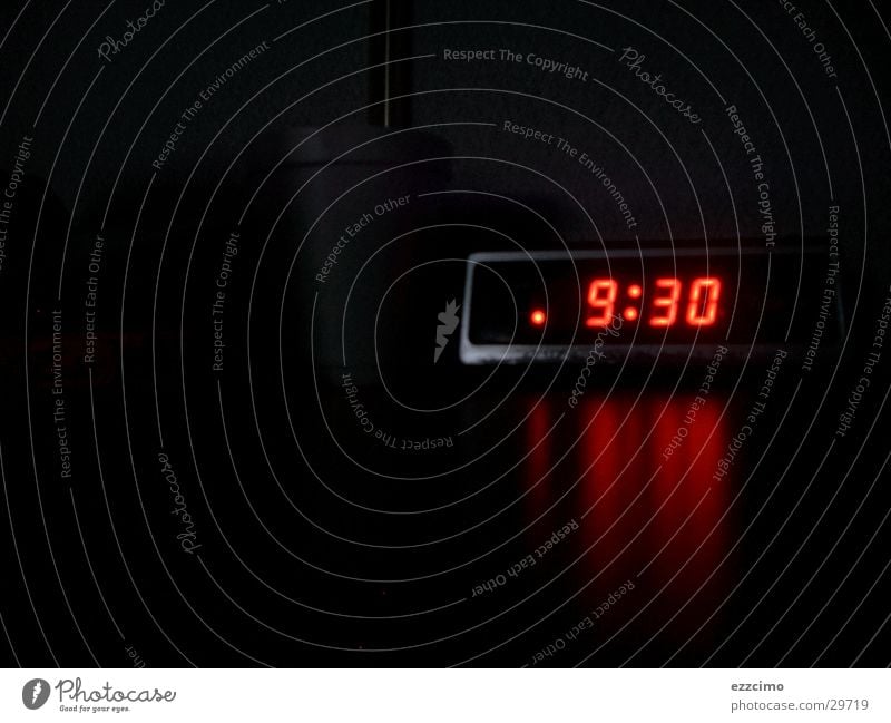 during Alarm clock Time Night Late Morning Dark Obscure Radio (broadcasting) radio alarm Digital photography Filter