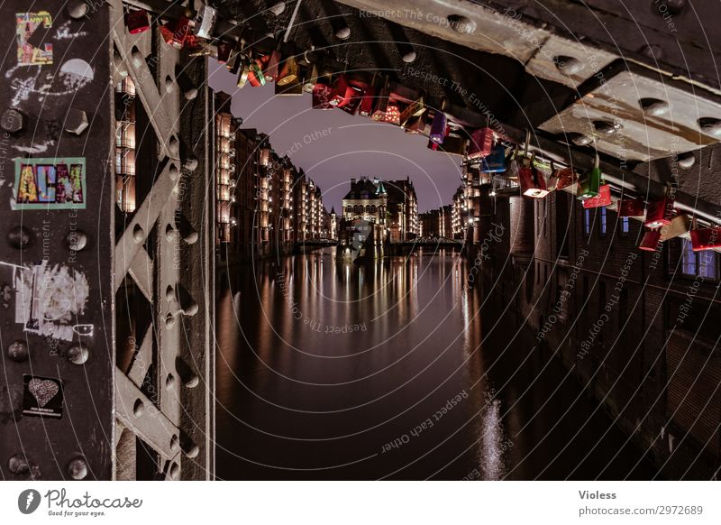 Historical Bridge To The Speicherstadt Hamburg A Royalty Free