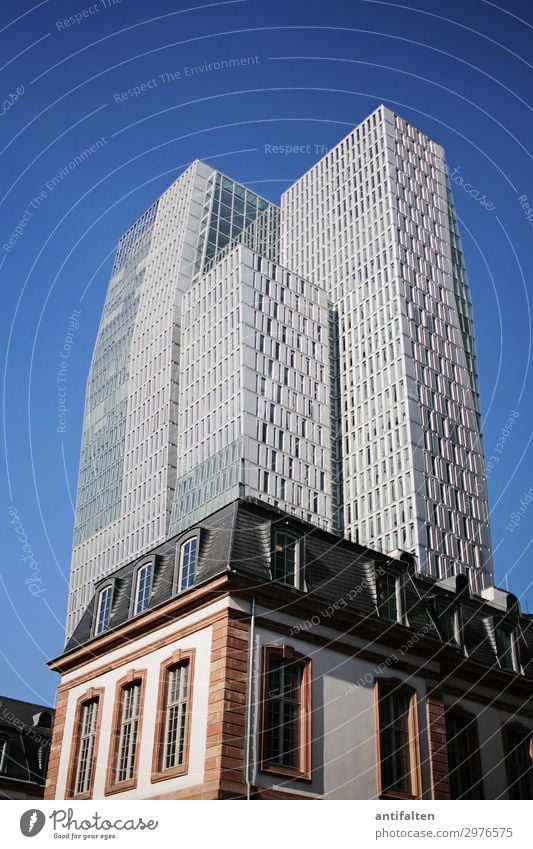 From old to new Lifestyle Vacation & Travel Tourism City trip Living or residing House (Residential Structure) Frankfurt Germany Europe Town Downtown